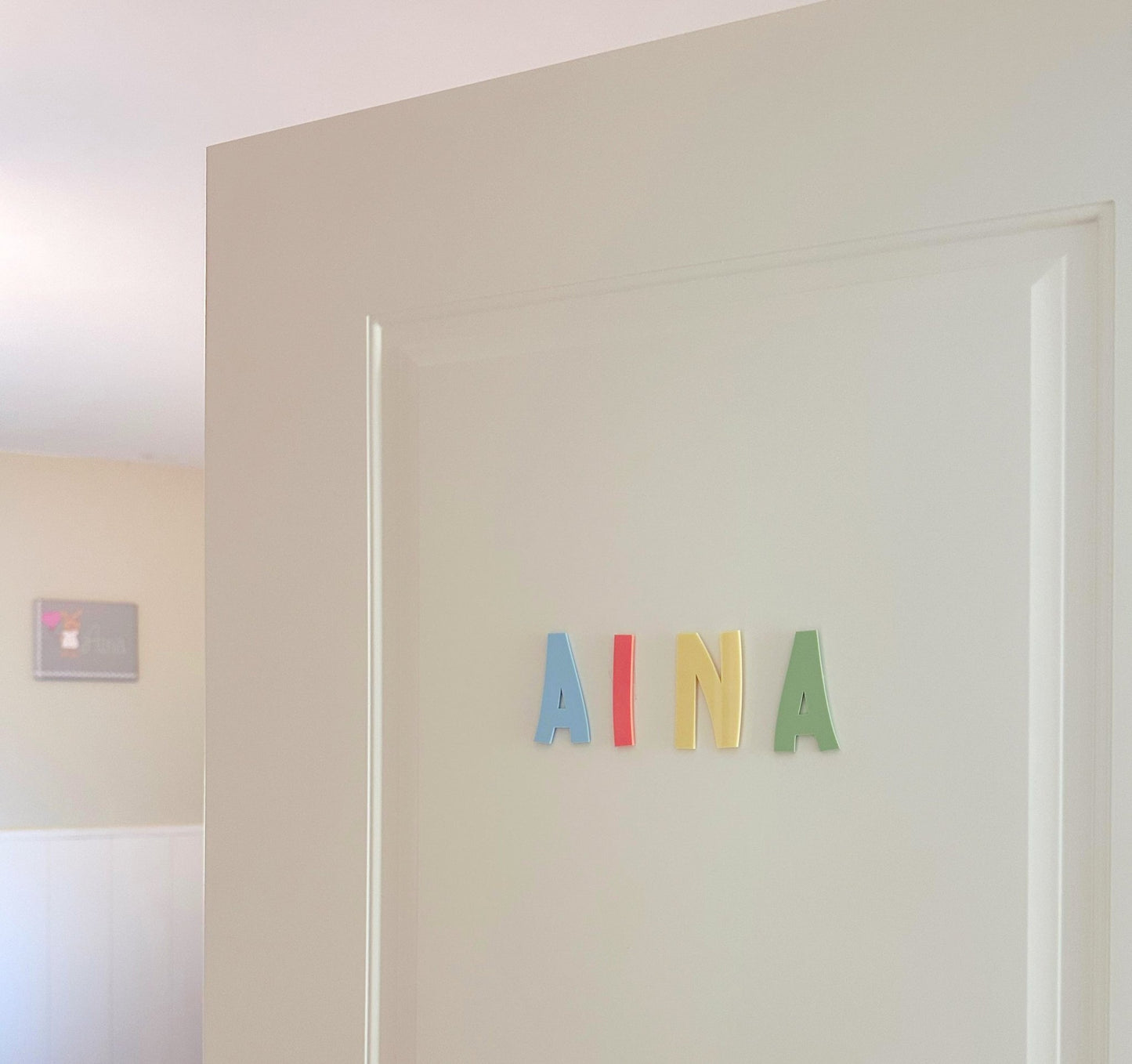 Letras de pared metacrilato · Nombre o frase personalizada - MINIPIU