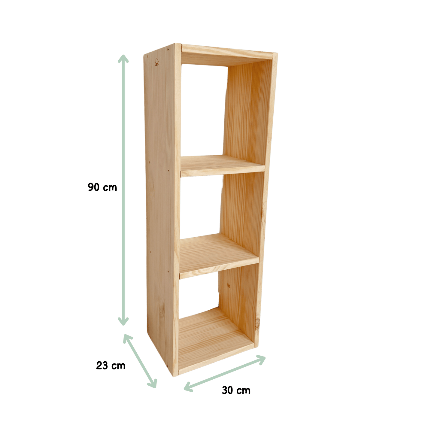 Cubo triple Montessori Infantil Essential 30 x 90 cm - MINIPIU