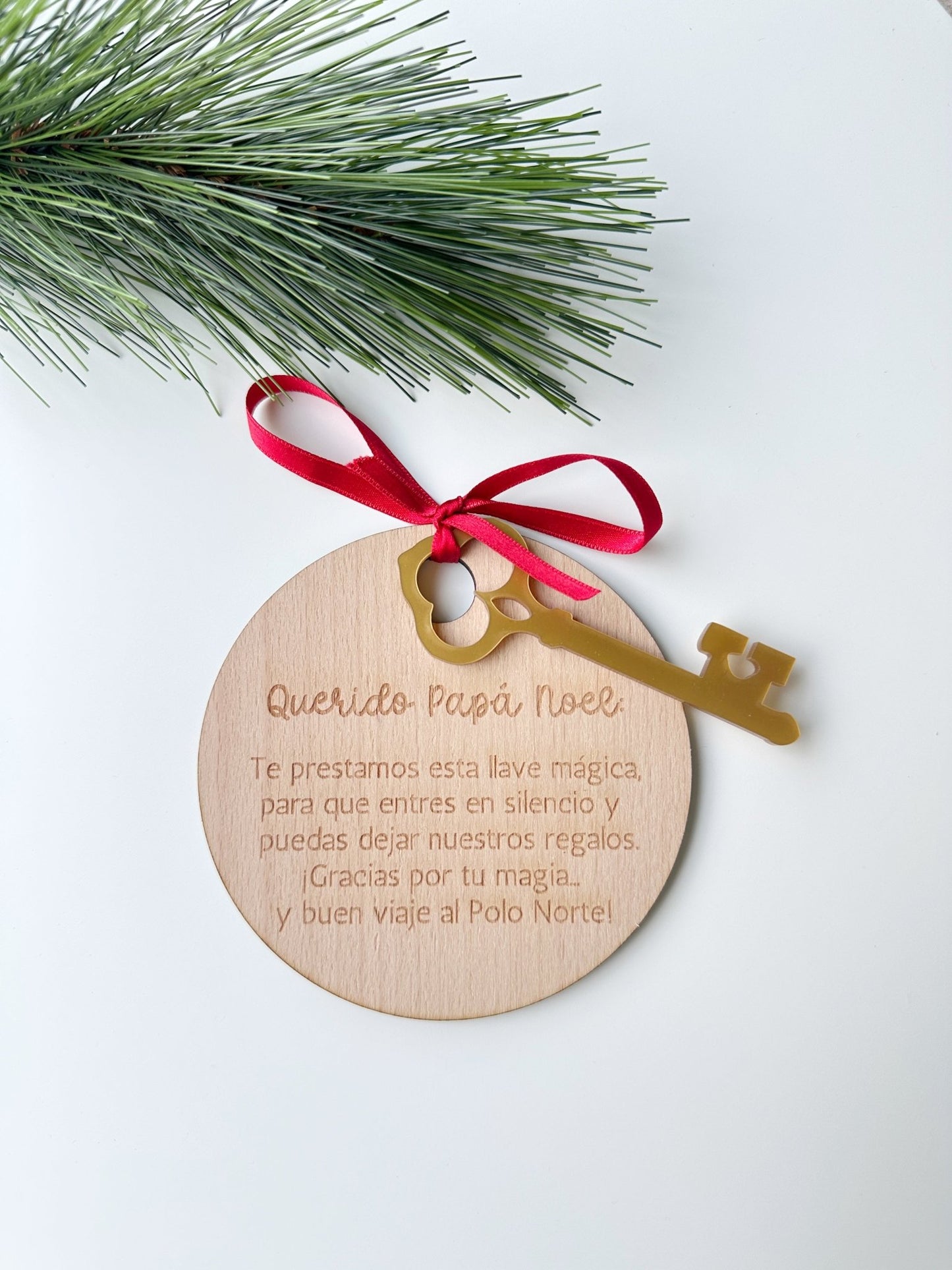 Llave mágica PAPÁ NOEL - MINIPIU