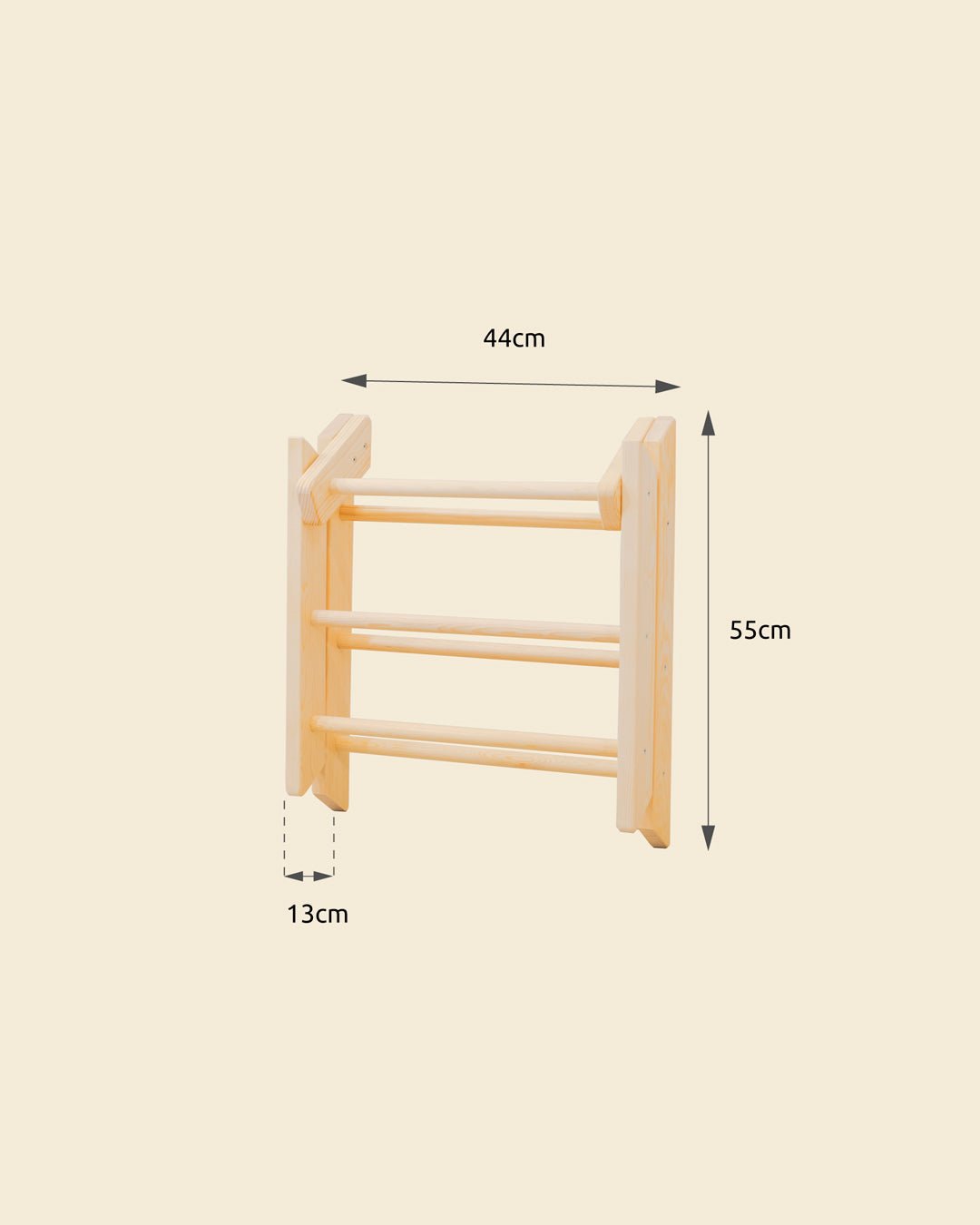 Triángulo Pikler Mini de Madera Maciza - MINIPIU