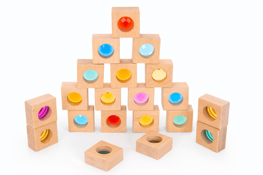 bloque sensorial colores juego bebes