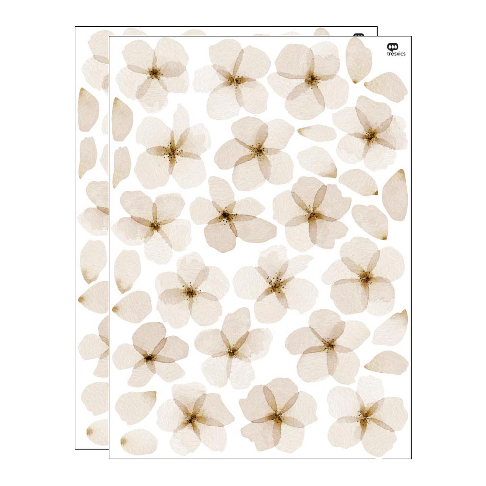 Adhesivo flores del cerezo en acuarela - MINIPIU