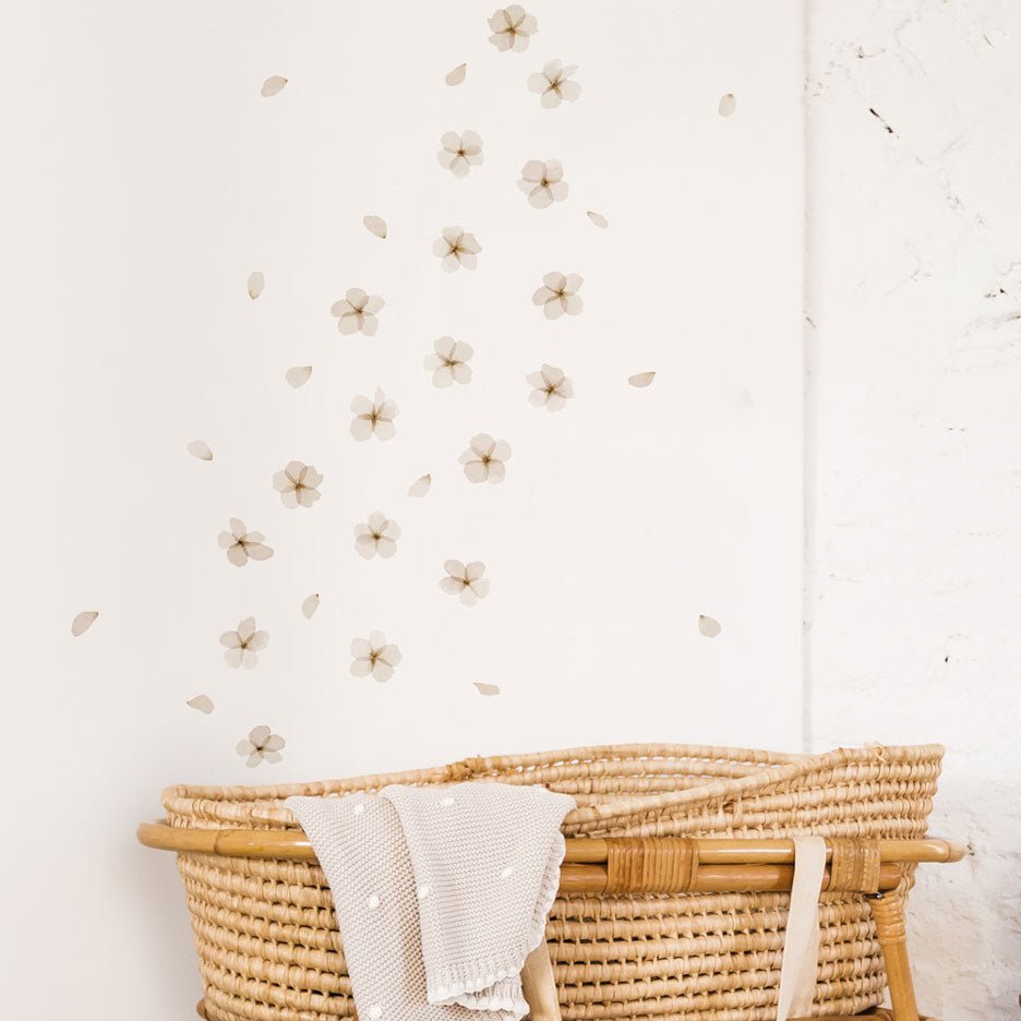 Adhesivo flores del cerezo en acuarela - MINIPIU