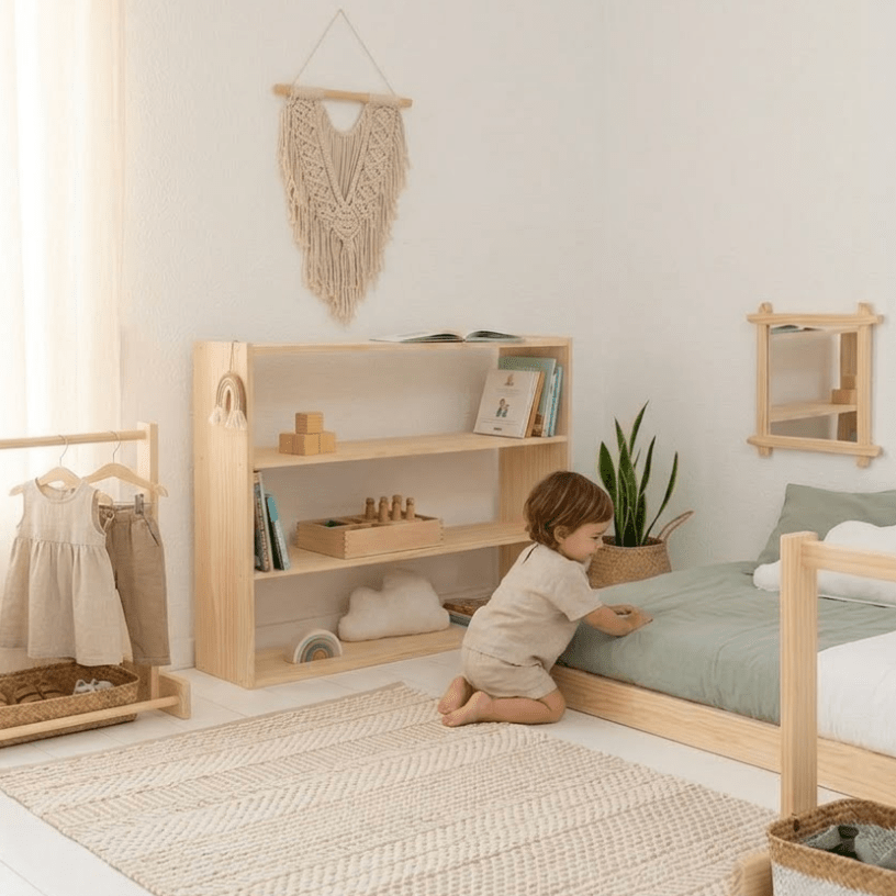 Cómo crear una habitación Montessori en casa: guía práctica paso a paso - MINIPIU