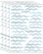 Adhesivo decorativo de olas acuarela - MINIPIU