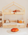 Litera casita montessori cajón SEVILLA 90 X 190, de pino macizo - MINIPIU