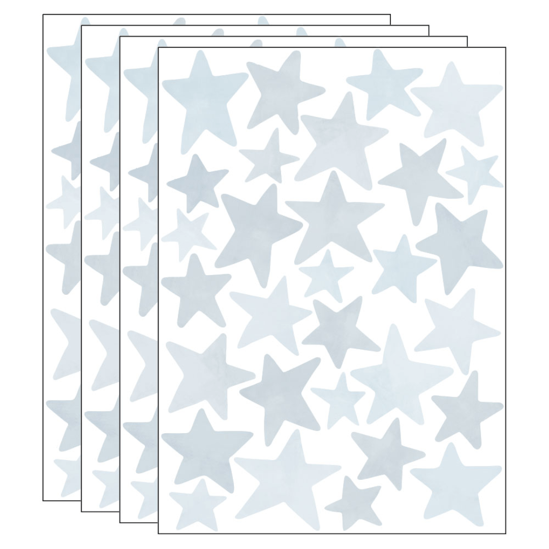 Vinilo adhesivo estrellas acuarela - MINIPIU