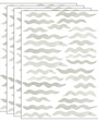 Adhesivo decorativo de olas acuarela - MINIPIU