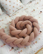 Trenza Protectora Cuna Rosa 180cm para Mayor Seguridad y Estilo - MINIPIU