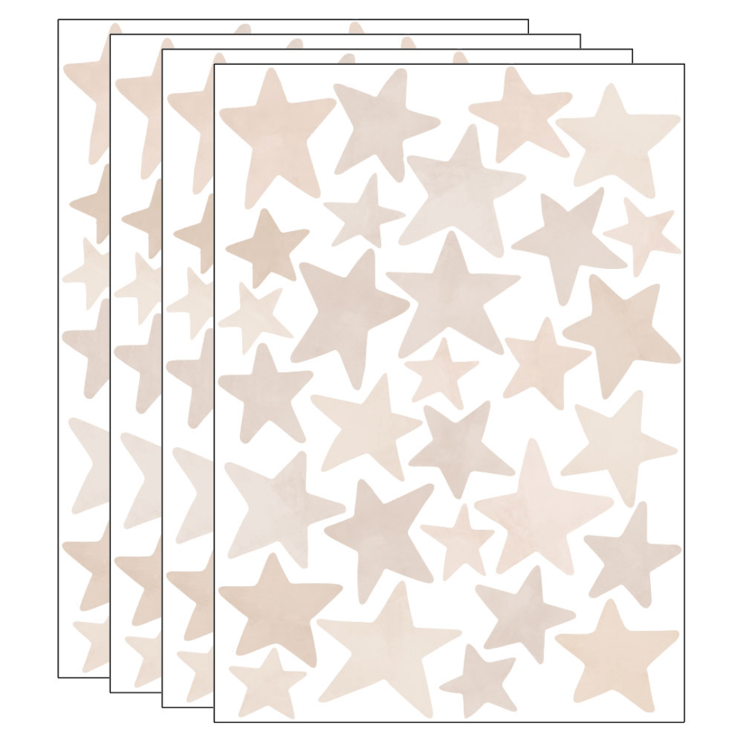 Vinilo adhesivo estrellas acuarela - MINIPIU