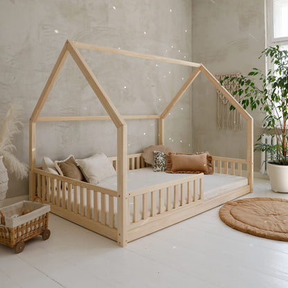 GRANADA Montessori-Hausbett 200 x 140