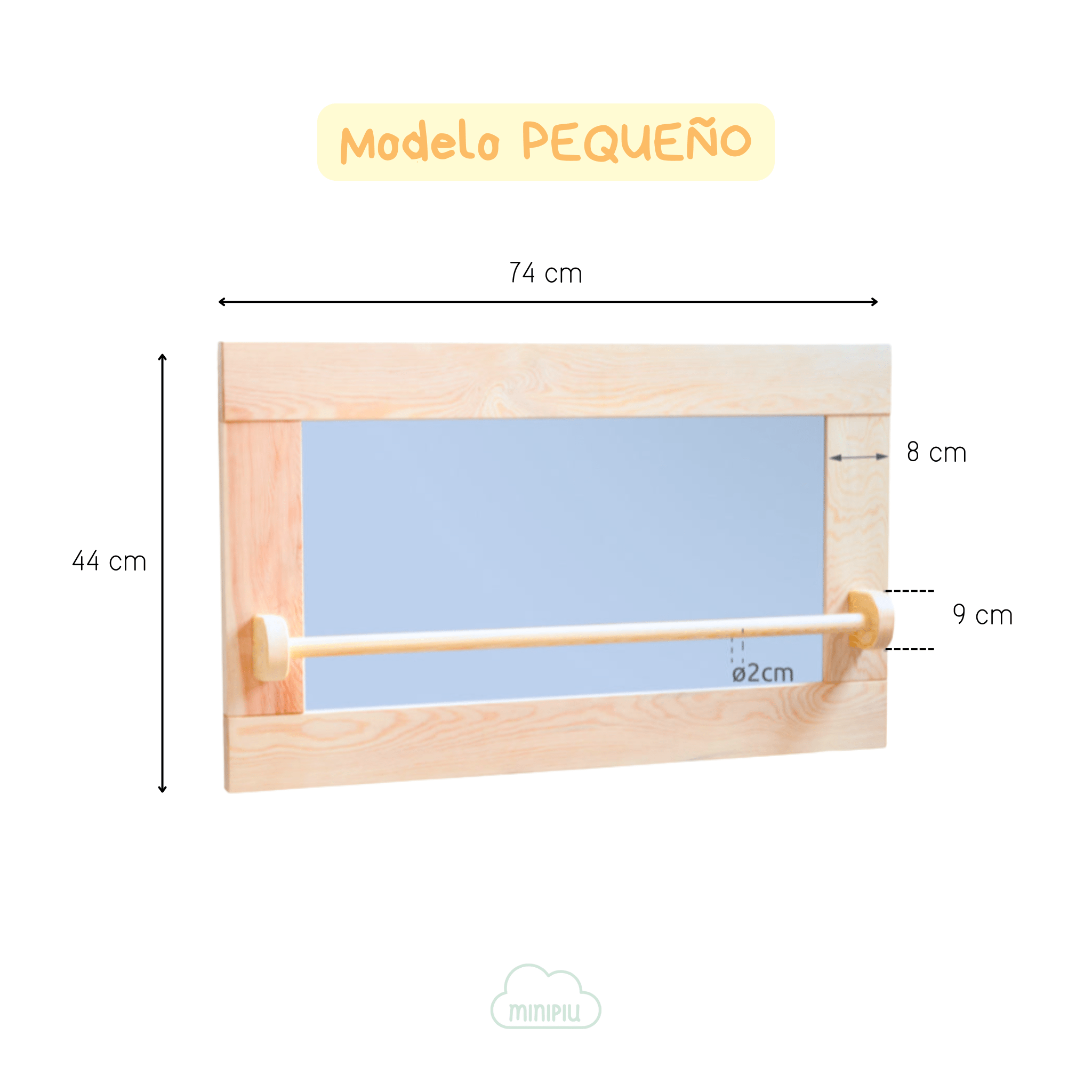 Espejo Montessori - MINIPIU