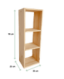 Cubo triple Montessori Infantil Essential 30 x 90 cm - MINIPIU