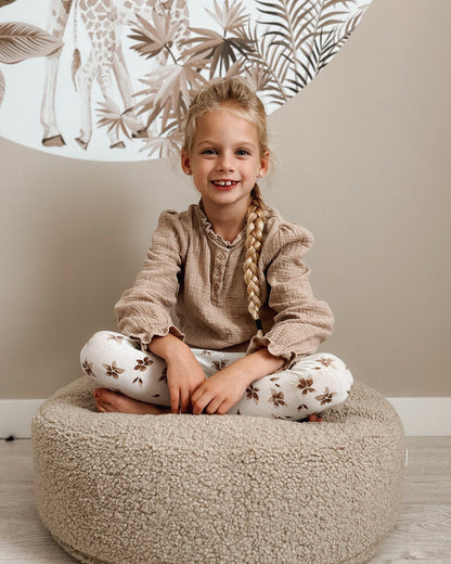 Puff Ottoman Beige