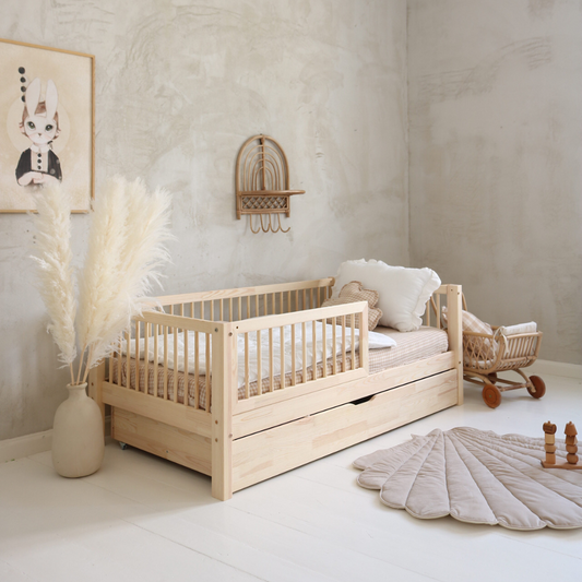 Montessori bed with drawer GALICIA 190 x 90 cm