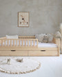 Cama montessori con doble cajón almacenaje SORIA · A MEDIDA - MINIPIU