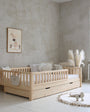 Cama montessori con doble cajón almacenaje SORIA · A MEDIDA - MINIPIU