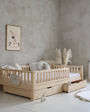 Cama montessori con doble cajón almacenaje SORIA · A MEDIDA - MINIPIU