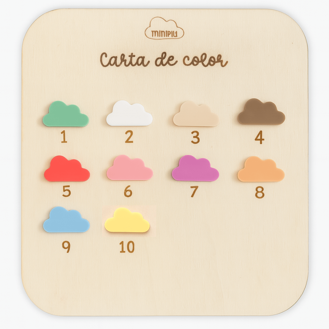 Carta de color minipiu