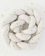 Trenza Protectora de Cuna y Cama Artesanal - Muselina Flor Bordada - MINIPIU