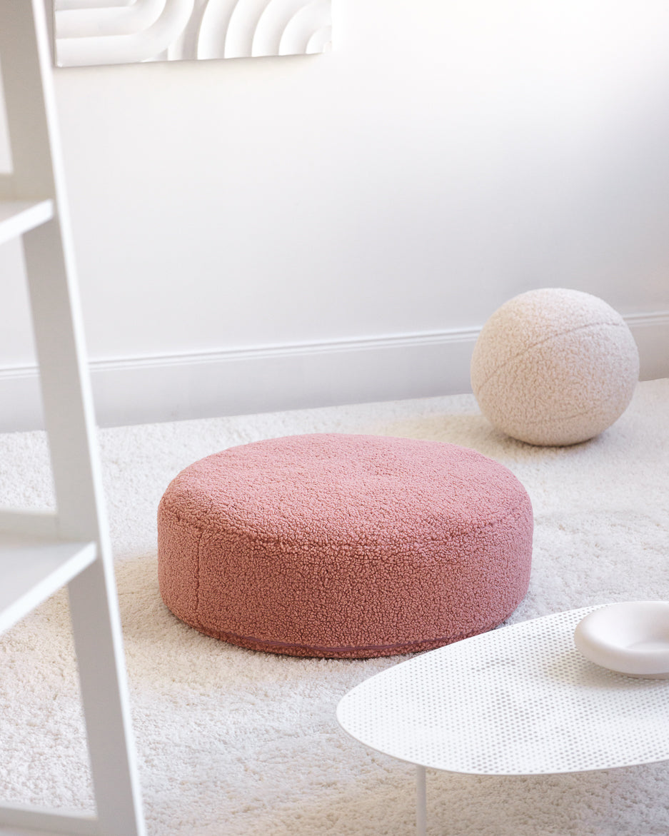 Puff Ottoman Strawberry