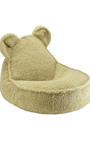 Puff infantil osito color Matcha