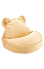 Puff infantil osito color Amarillo