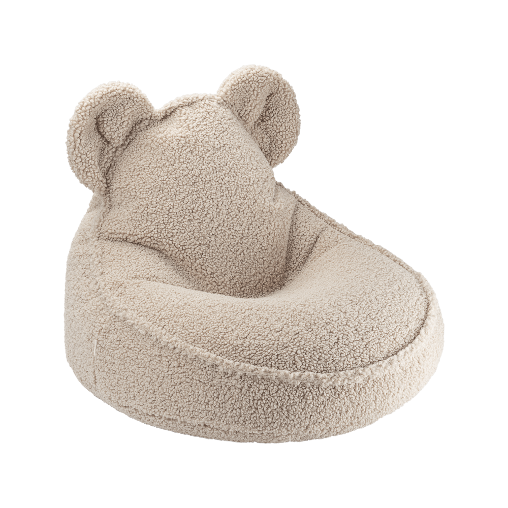 Puff infantil osito color Beige