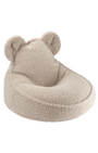 Puff infantil osito color Beige
