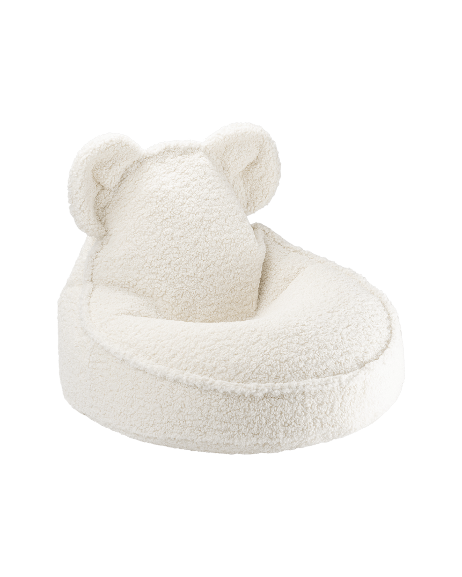 Ours en peluche blanc