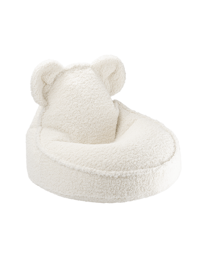 Ours en peluche blanc