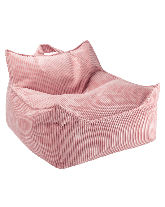 Pink pouf seat