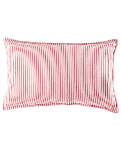 Pink rectangular cushion