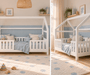 Cama casita evolutiva ÁVILA 105 x 190 cm - MINIPIU