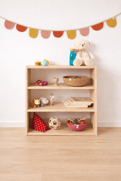 Estantería Montesori Infantil 4 estantes Essential 60 x 60 cm - MINIPIU