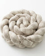 Trenza Protectora de Cuna y Cama Artesanal - Cuadros Natural - MINIPIU