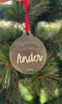 ADORNO NAVIDAD METACRILATO – MI PRIMERA NAVIDAD 2026 - MINIPIU