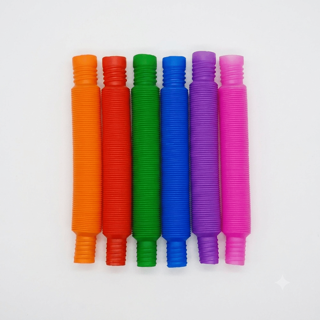 6 tubos extensibles colores 🌈 - MINIPIU