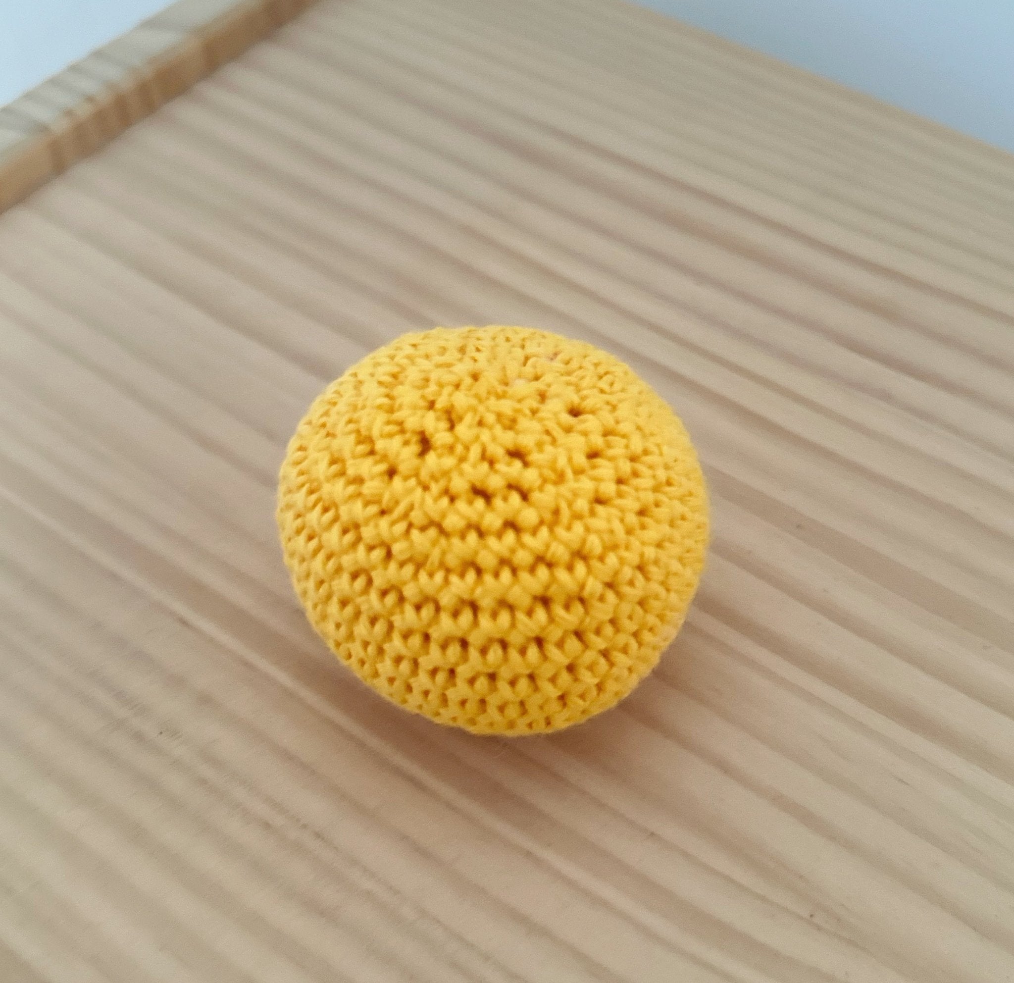 Pelota Sonajero Crochet - MINIPIU