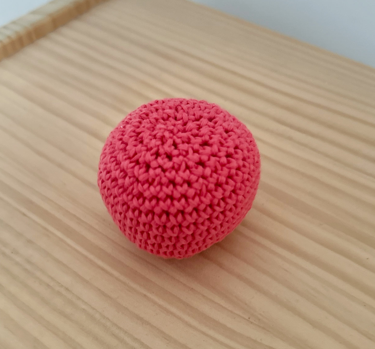 Crochet Rattle Ball