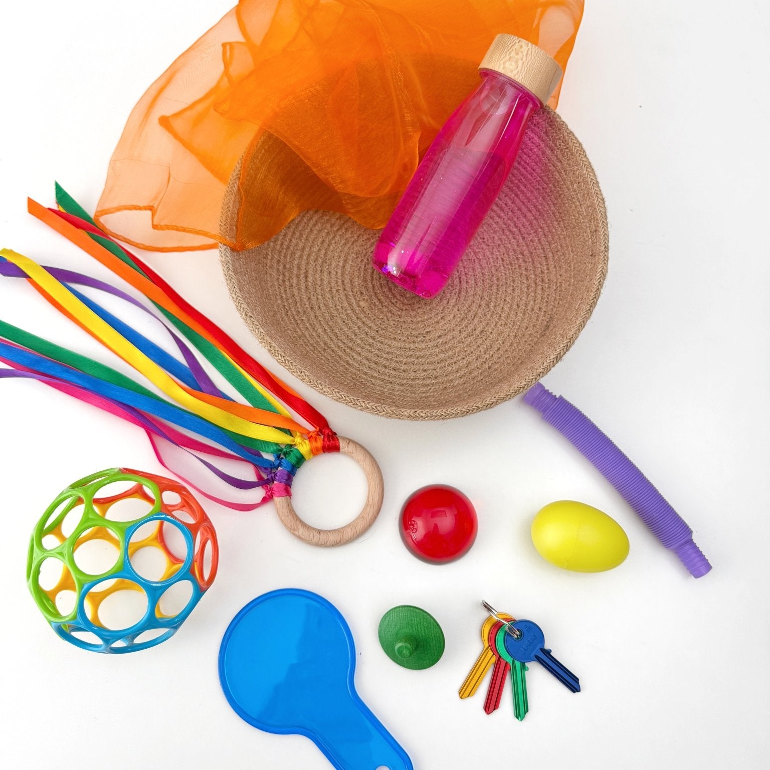 Cesto de los tesoros sensorial Waldorf - MINIPIU