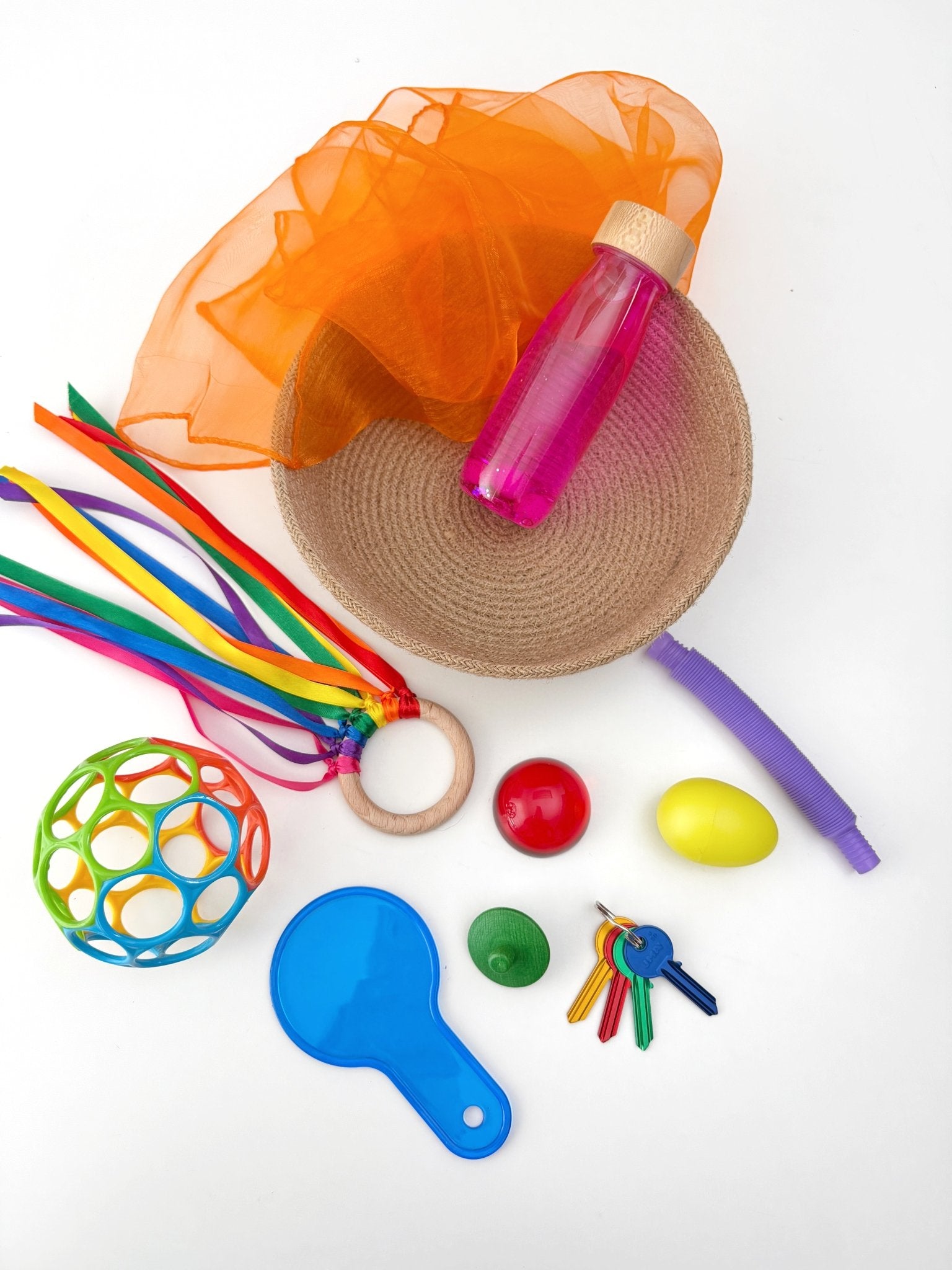 Cesto de los tesoros sensorial Waldorf - MINIPIU