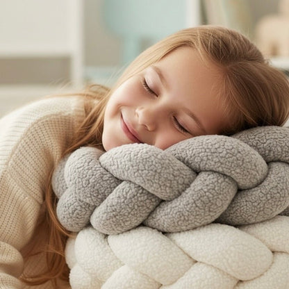 Trenza Protector de Cuna 200cm BOUCLE STONE - MINIPIU