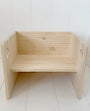 Silla y escritorio evolutivo 3 posiciones de madera maciza - MINIPIU