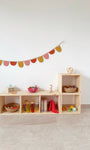 Cubo triple Montessori Infantil Essential 30 x 90 cm - MINIPIU