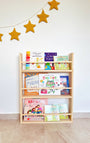 Librería Montessori con 3 estantes Essential 60 x 80 cm - MINIPIU