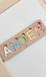 Nombre encajable personalizado de madera - MINIPIU