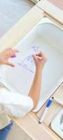Tablero transparente para mesa sensorial ikea - MINIPIU