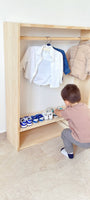 Armario Montessori Essential de madera maciza - MINIPIU