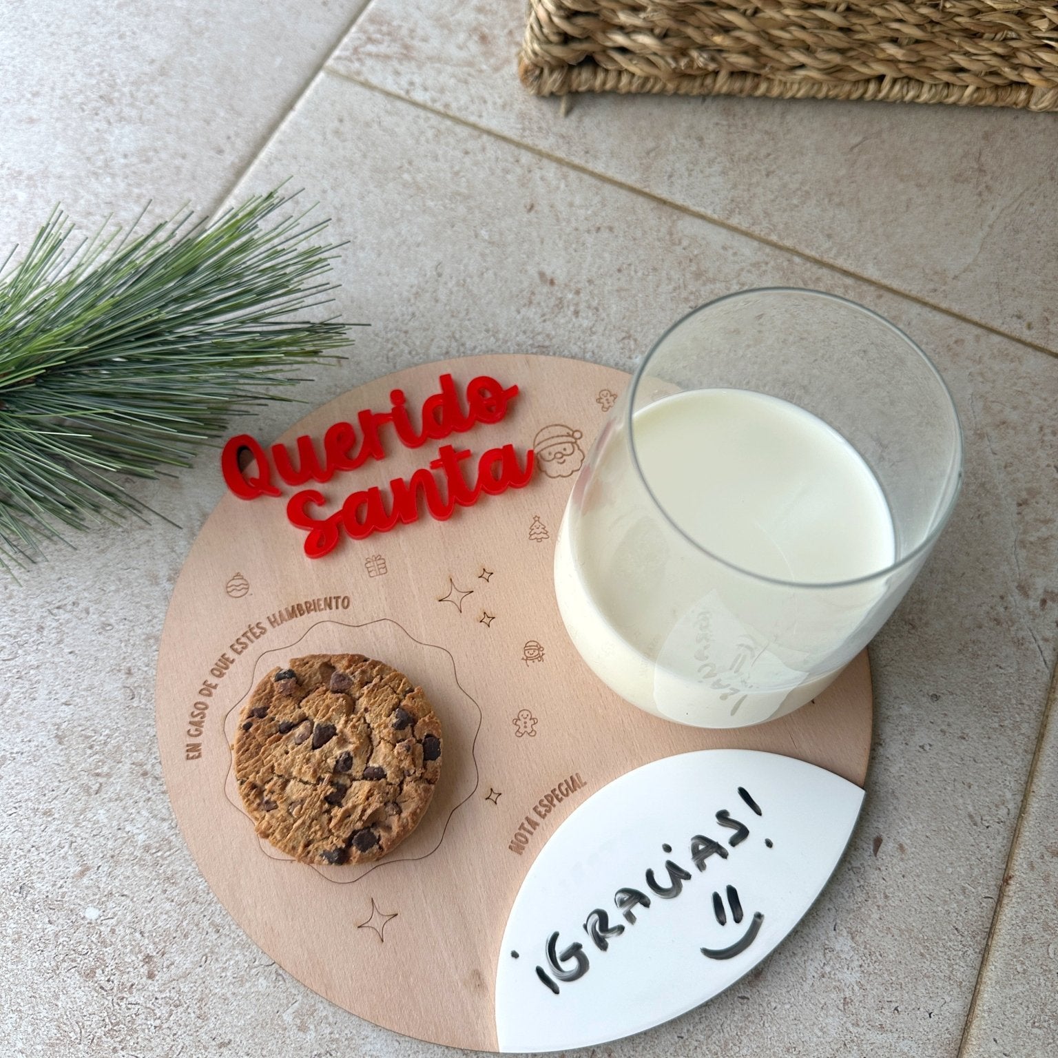 BANDEJA PARA PAPÁ NOEL - MINIPIU